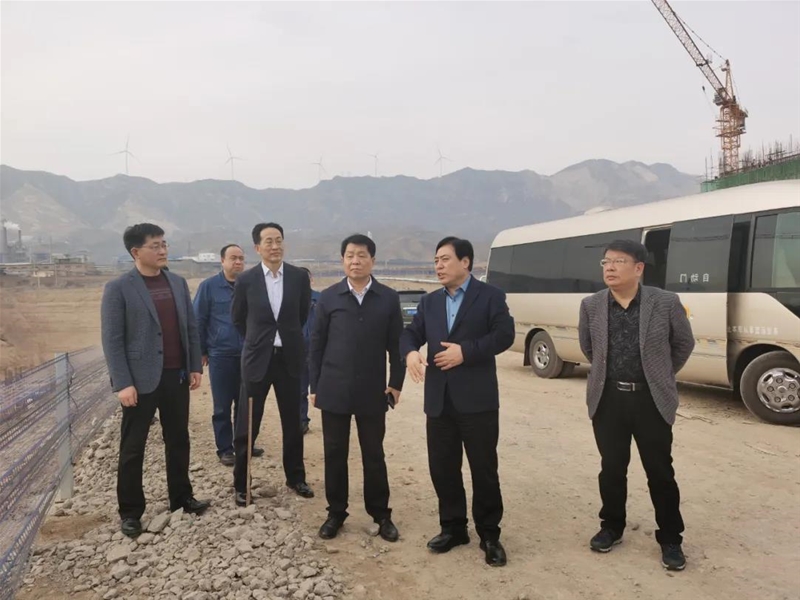 郗九生带队到山西阳光焦化访问交换